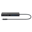 Manhattan 152747 USB Type-C Docking Station Black