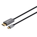 MANHATTAN 8K@60Hz USB-C DisplayPort 1.4 Adapterkaabel 2m