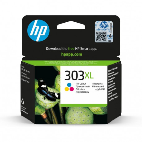 HP 303XL kolmevärviline tindikassett 10ml