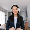 Logitech peakomplekt H390 USB hall-valge jaemüük
