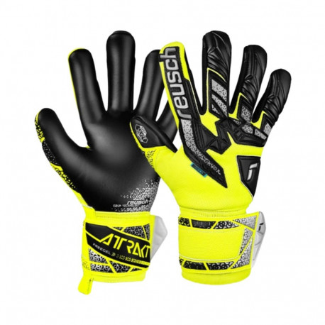 Reusch väravavahikindad Attrakt Freegel Silver 5570235 2025 8, kollane-must