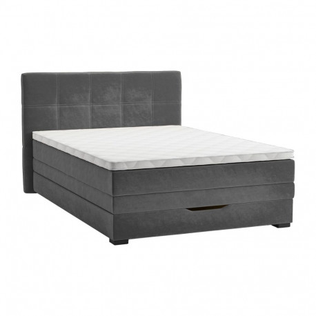 Continental bed JEEP 160x200cm, grey