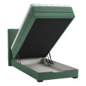 Continental bed JEEP 90x200cm, green