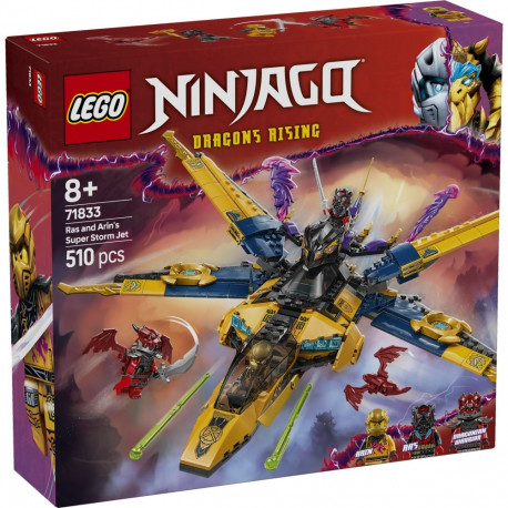 LEGO Ninjago Rasi ja Arini super stormi lennuk