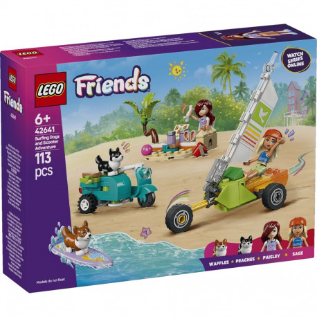 LEGO Friends Surfikoerad ja motorolleriseiklus