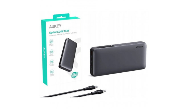 AUKEY PB-Y43 Power Bank 20000mAh 65W 3xUSB