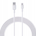 AUKEY CB-NAC1 White Nyl on cable USB C - USB A