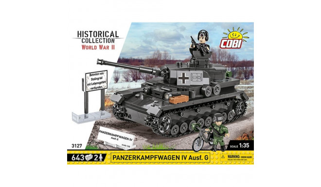 Blocks Panzerkampf wagen IV Ausf. G 643 blocks