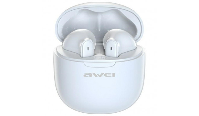 Bluetooth 5.3 TWS ENC valged kõrvaklapid