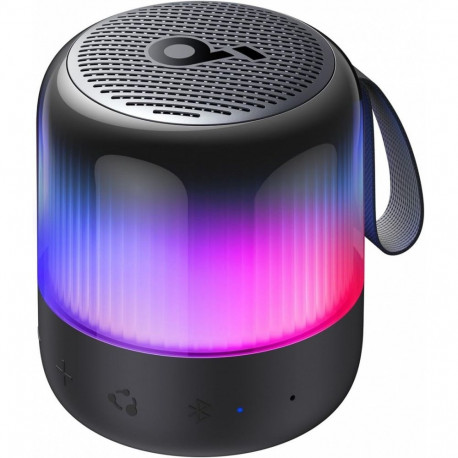 Soundcore kaasaskantav Bluetooth-kõlar Glow Mini, must