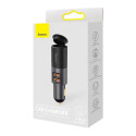 Baseus Share Together Fast Charge Car Charger with Cigarette Lighter Expansion Port, 2x USB, 120W (G