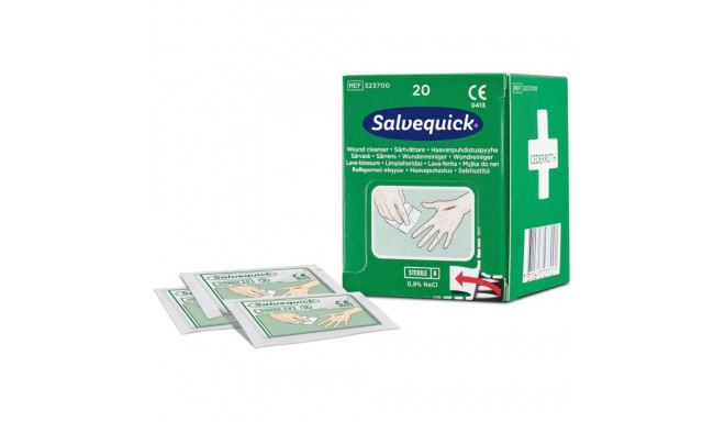 Haavapuhastusalvetid NaCL N20 Salvequick 323700