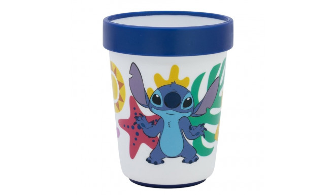 Disney Stitch - Antypoślizgowy kubek do mikrofali 260 ml