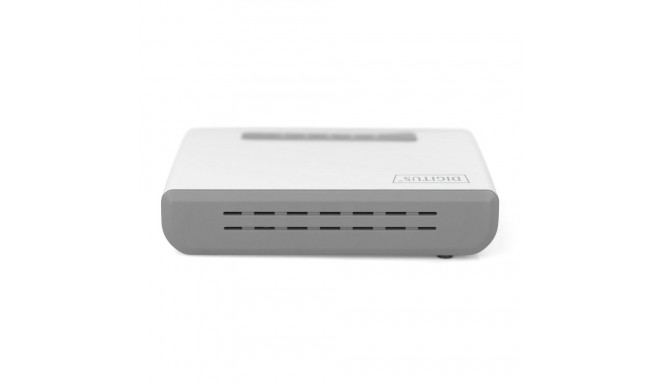 DIGITUS 2 Port USB 2.0 Wireless Multi-Functional Network Server, 300 Mbps