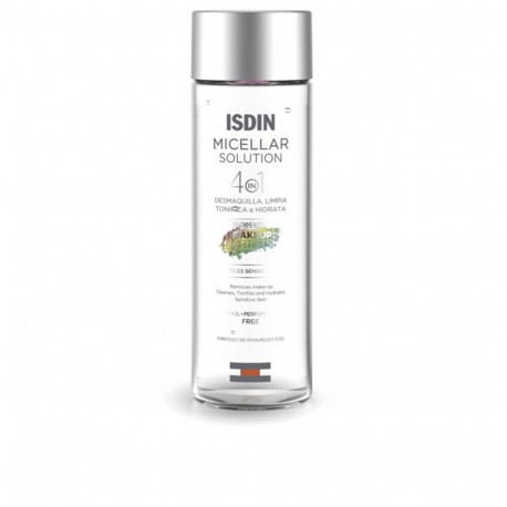 ISDIN MICELLAR SOLUTION agua micelar limpieza facial 100 ml