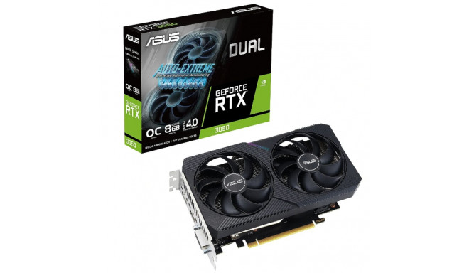 Asus Dual GeForce RTX 3050 Graphics Card 8GB GDDR6
