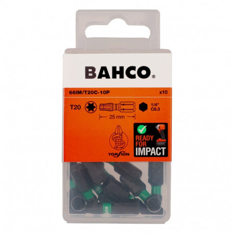 Otsakud 66IM T20 25mm Impact, 10tk