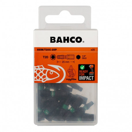 Bits 66IM T20 25mm Impact, 25tk