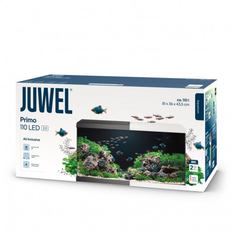 Aquarium Primo 110 LED 2.0 baltas