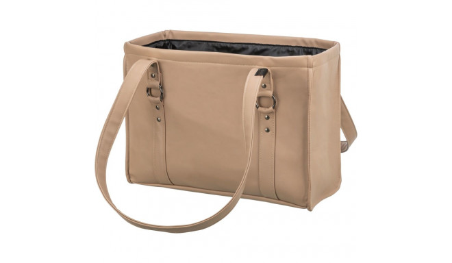 CityStyle carrier, 40 × 20 × 30 cm, cappuccino
