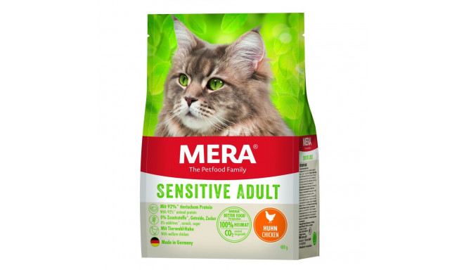 Mera Cats Sensitive Adult сухой корм для кошек Курица 400г