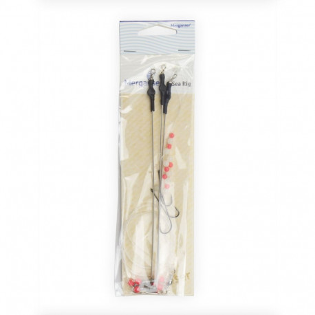 Rig 3 3 hooks  4 mainline 0.6mm leader 0.4mm length 120cm