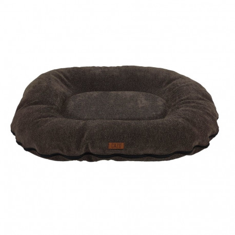 Cazo Oval Bed Reda pruun pesa koertele 105x140x17 cm