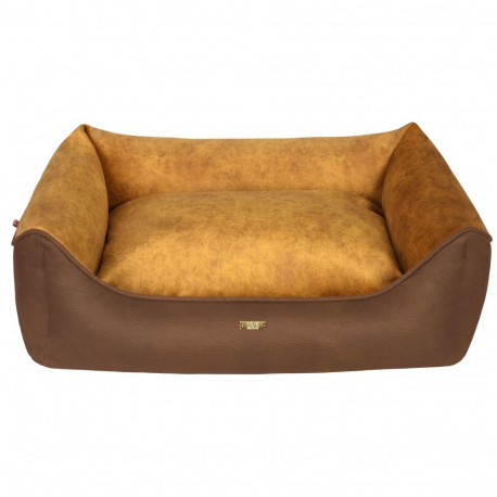 Cazo Soft Bed Velvet Gold bed for dogs 73x57cm