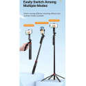 Elight P185S Super Long 1.8m Selfie Stick Tripod with Smarthone / 1/4 screw fix & Shutter Button Bla