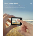 iWear K4 Real 4K 20Mpix Wi-Fi Sport Camera with Sony IMX179 Lens & 8x Fixation Set Black