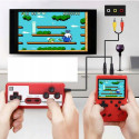 GameBox R2 8bit Kaasaskantav Retro Mängukonsool 400 mänguga 3'' LCD 1x Puldiga TV RCA kaabel Must