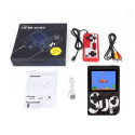 GameBox R2 8bit Kaasaskantav Retro Mängukonsool 400 mänguga 3'' LCD 1x Puldiga TV RCA kaabel Must