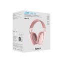 LOGITECH Zone Vibe 100 Headset full size Bluetooth wireless rose