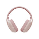 LOGITECH Zone Vibe 100 Headset full size Bluetooth wireless rose
