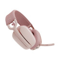 LOGITECH Zone Vibe 100 Headset full size Bluetooth wireless rose