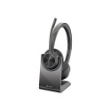 HP Poly Voyager 4320-M Microsoft Teams Certified Headset +BT700 dongle +Charging Stand