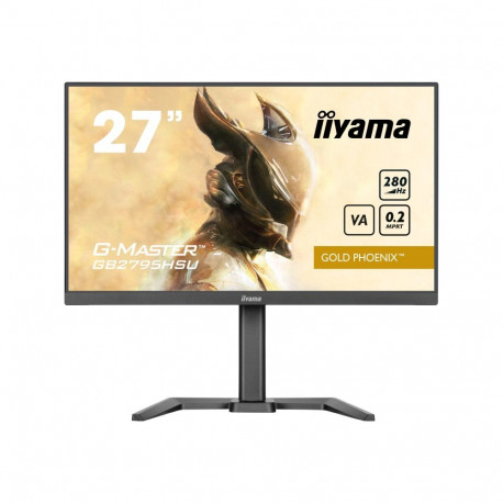 IIYAMA monitor GB2795HSU-B1 G-Master Gold Phoenix 27inch kiire VA FHD 280Hz 300cd/m2 0.2ms HDMI DP 4