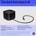 HP Thunderbolt Dock 120W G4 Docking station, Black