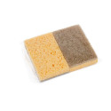 CELLULOSE SPONGES WITH NATURAL FIBER