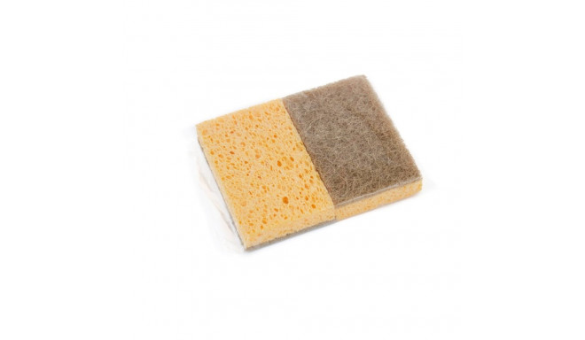 CELLULOSE SPONGES WITH NATURAL FIBER