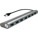 LogiLink USB 3.0 hub 7-port aluminum