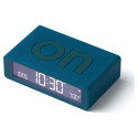 Lexon Flip Mini Double Sided Alarm Clock Blue/duck blue