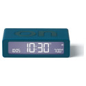 Lexon Flip Mini Double Sided Alarm Clock Blue/duck blue