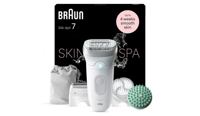 Braun Silk-épil SE7-081 valge märg ja kuiv epilaator