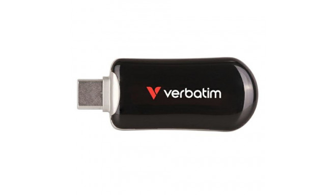 Pendrive Verbatim Plectra 64GB USB-C black 30224