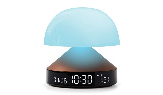 Lexon Mina Sunrise Alarm Clock with Lamp brown LR153BZ