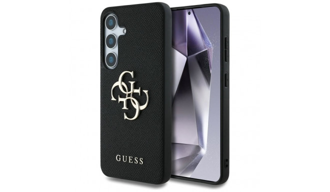 Case Guess Grained Big 4G Logo Small Classic Logo Samsung Galaxy S25 must