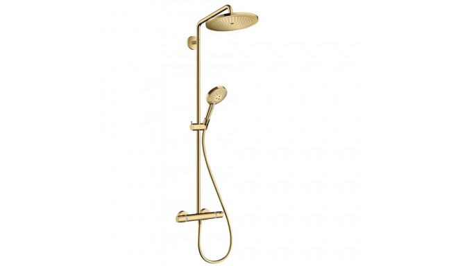 Shower system Hansgrohe Croma Select S 26890990 shiny gold