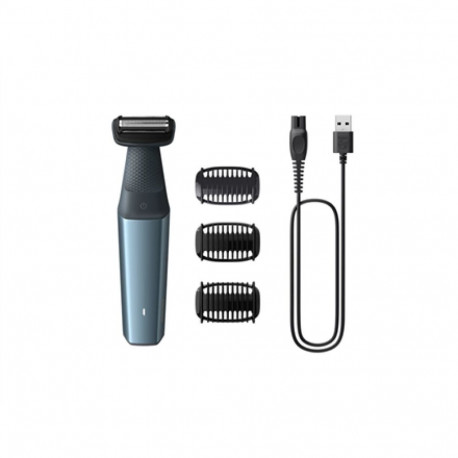Philips Bodygroom 3000 Series BG3017/01 kehakarvade pardel ja trimmer, must/sinine