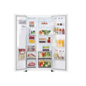 LG Refrigerator | GSLC40SWPE | Energy efficiency class E | Free standing | Side by side | Height 179